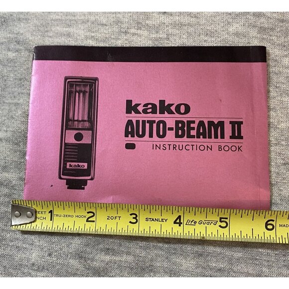 Kako Auto-Beam II Instruction Book Paperback - Picture 7 of 8